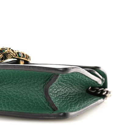 Gucci Dollar Calfskin Crystal Super Mini Dionysus Shoulder Bag Emerald 9 of 9