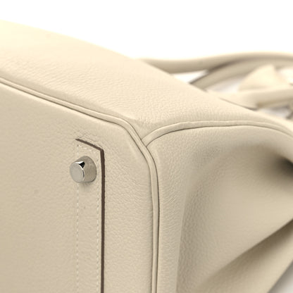 Hermes Togo Birkin 30 Craie 12 of 12