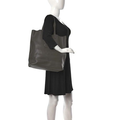 Saint Laurent Calfskin Medium Shopping Tote 2 of 19