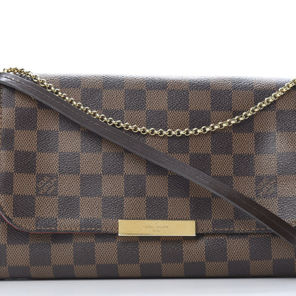 Louis Vuitton Damier Ebene Favorite MM 9 of 18