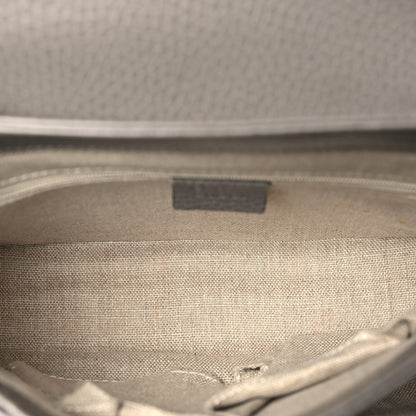 Gucci Dollar Calfskin Interlocking G Top Handle Shoulder Bag Loess 5 of 10