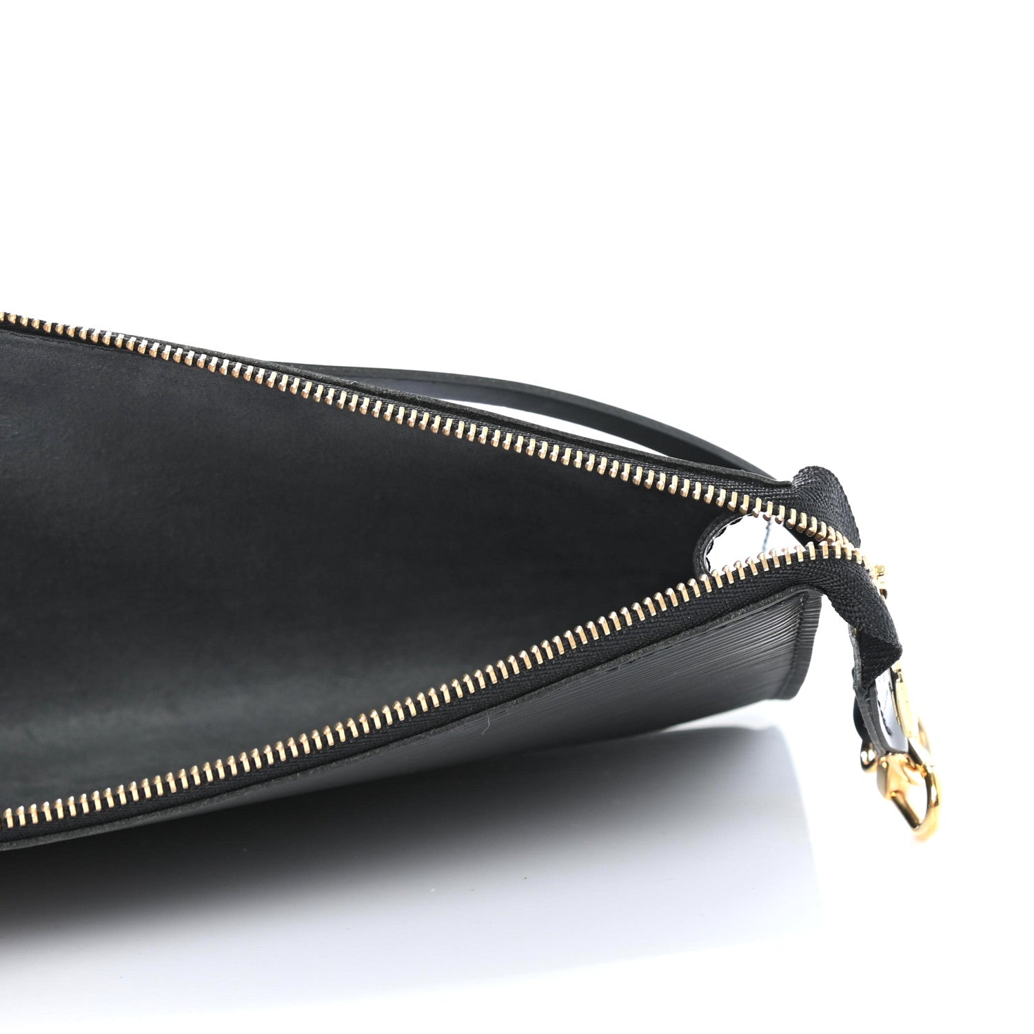 Louis Vuitton Epi Pochette Accessories 24 Black 4 of 6