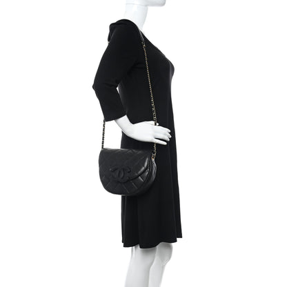 Chanel Caviar Quilted Small Messenger Flap Black 2 of 9