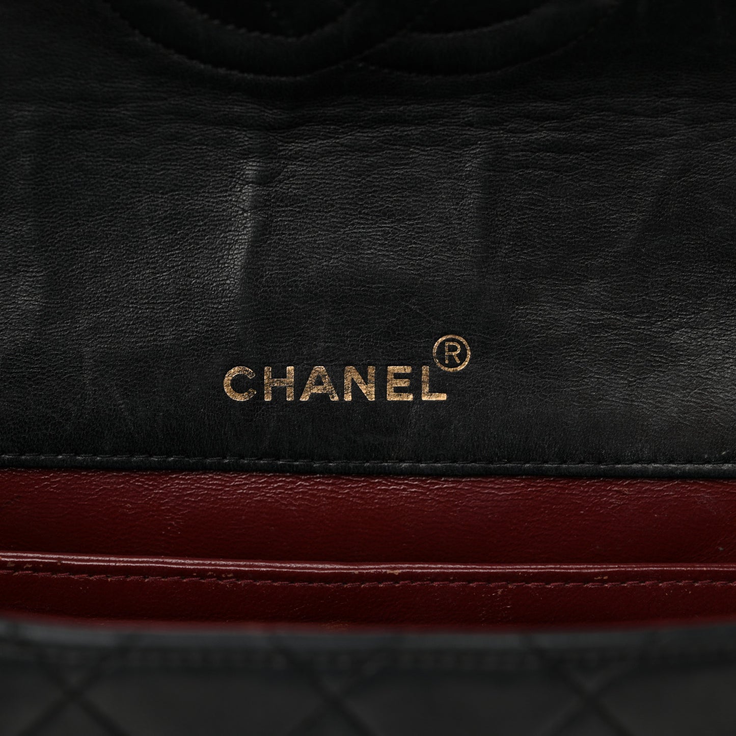 Lambskin Quilted Medium Single Flap Black