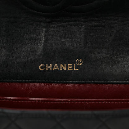 Chanel Lambskin Quilted Medium Single Flap Black 7 of 19