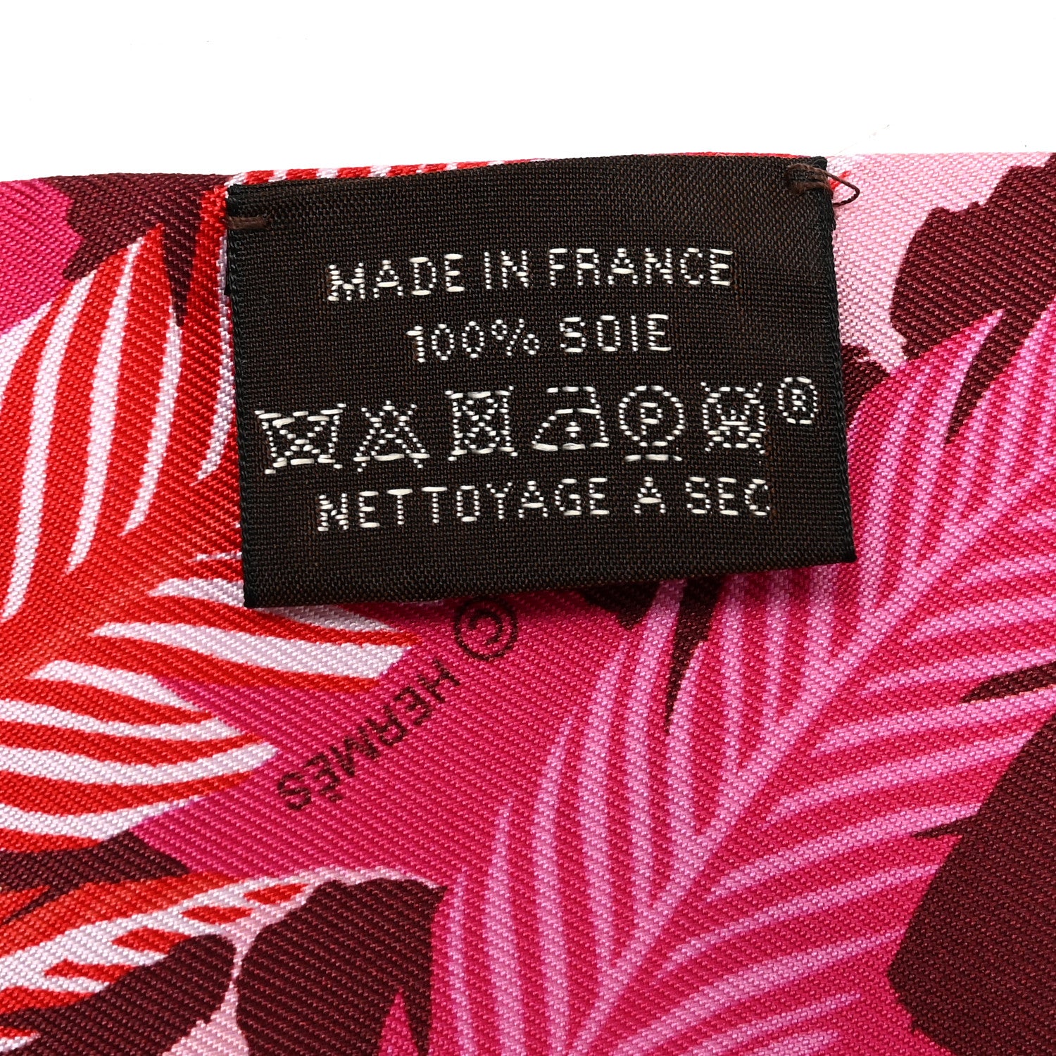 Hermes Silk Jaguar Quetzal Twilly Fuchsia Rose Bordeaux 3 of 5