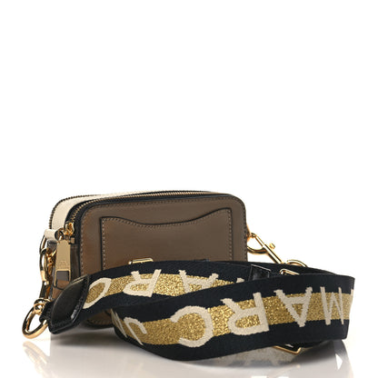 Marc Jacobs Saffiano Small Snapshot Camera Bag Sandcastle 3 of 10