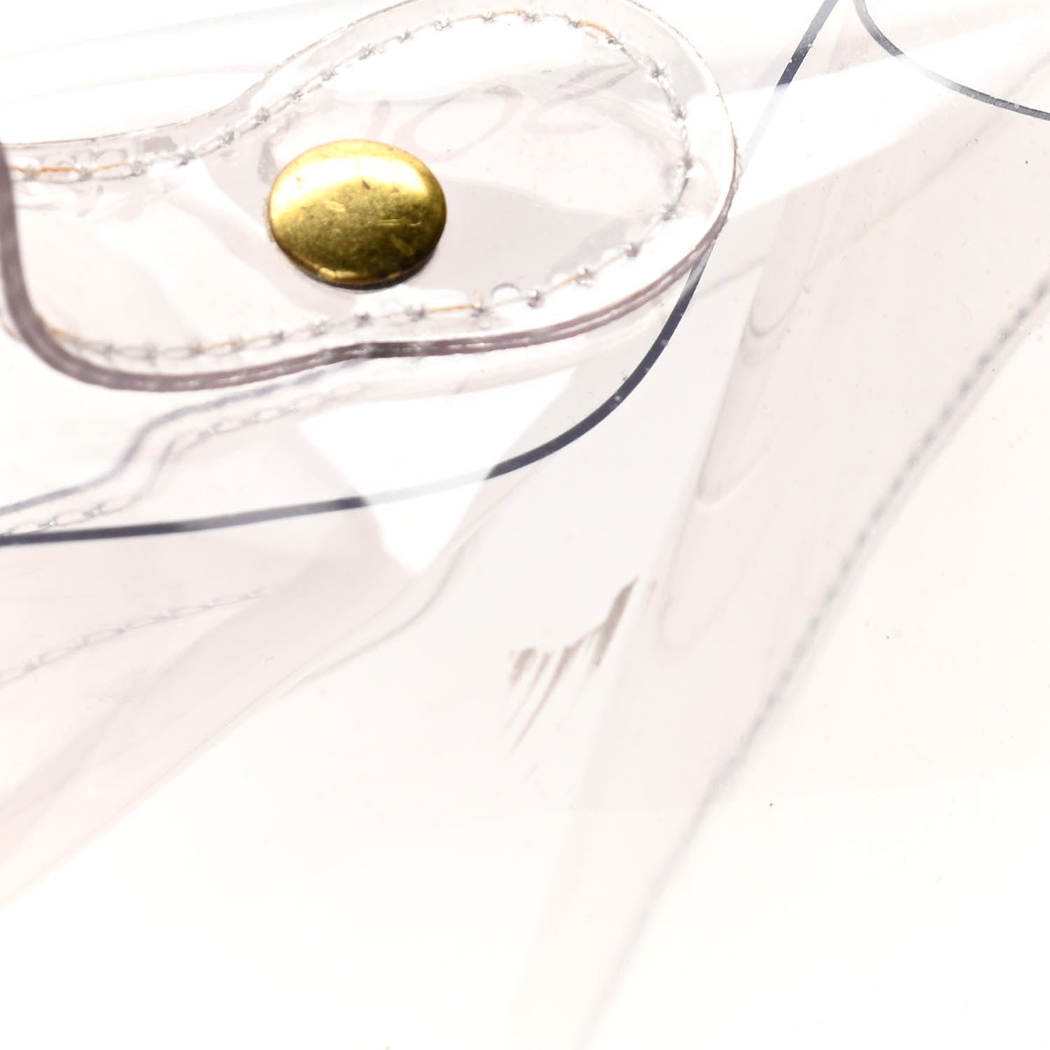 Hermes Vinyl Souvenir De L'Exposition Kelly Transparent 11 of 11