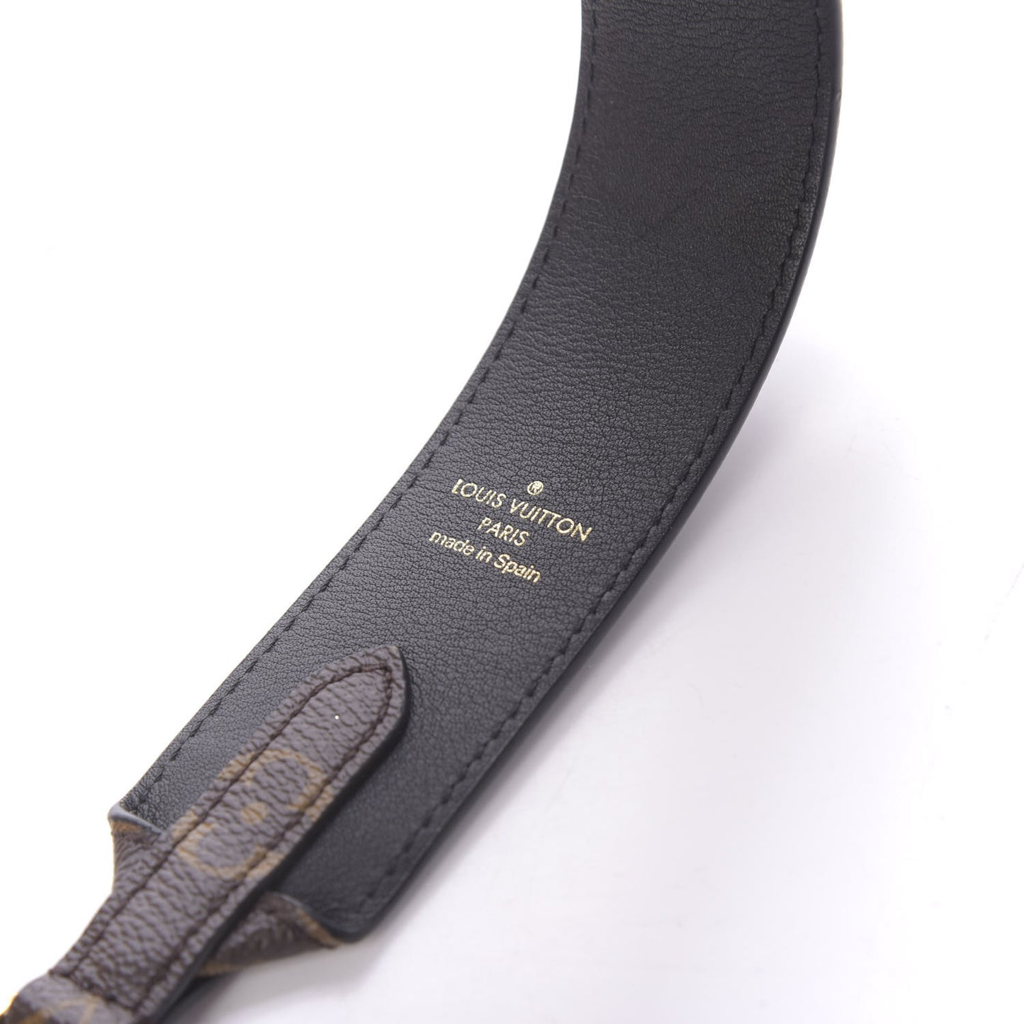 Monogram Bandouliere Shoulder Strap Black