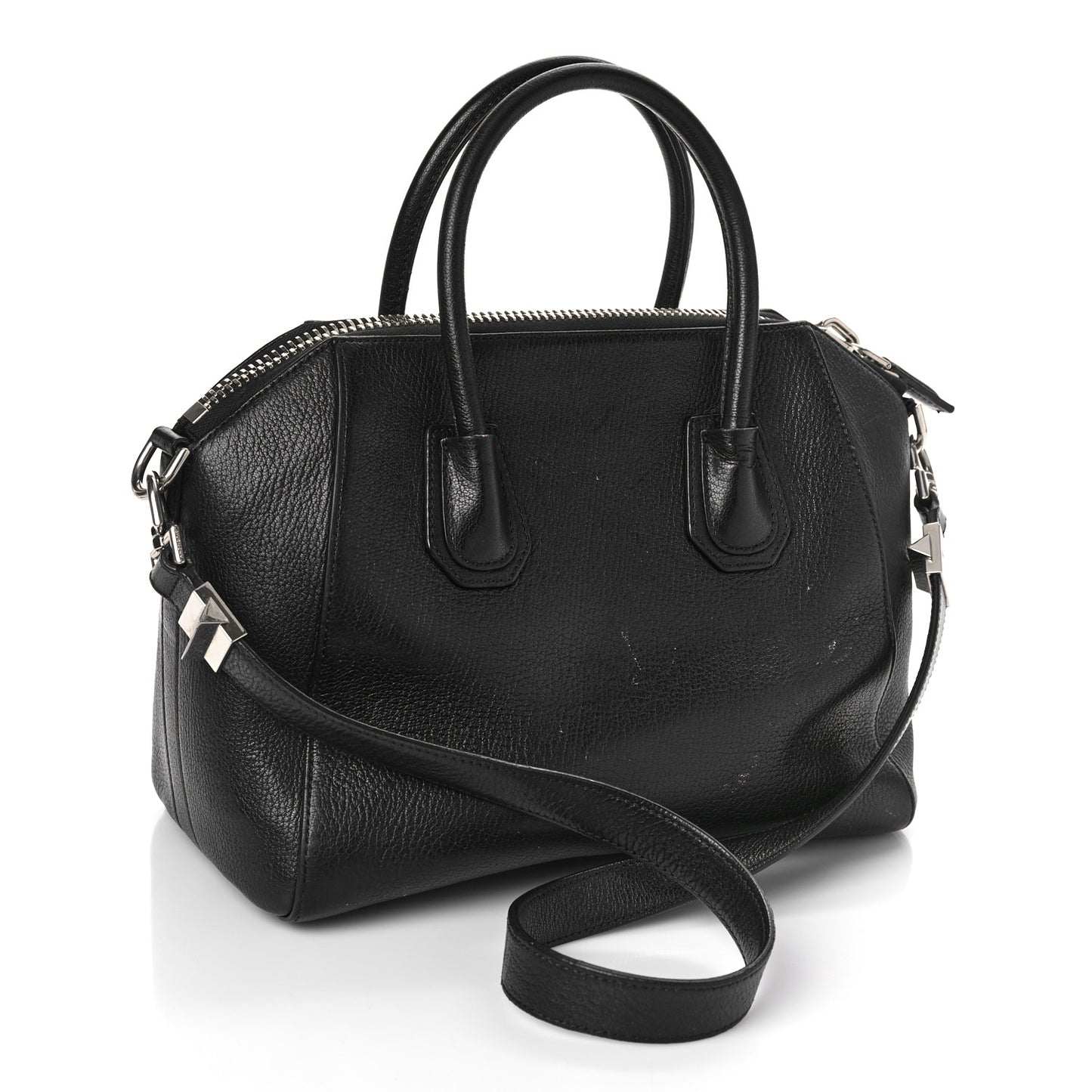 Sugar Goatskin Small Antigona Black