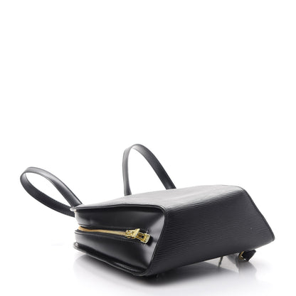 Louis Vuitton Epi Mabillon Backpack Black 4 of 9