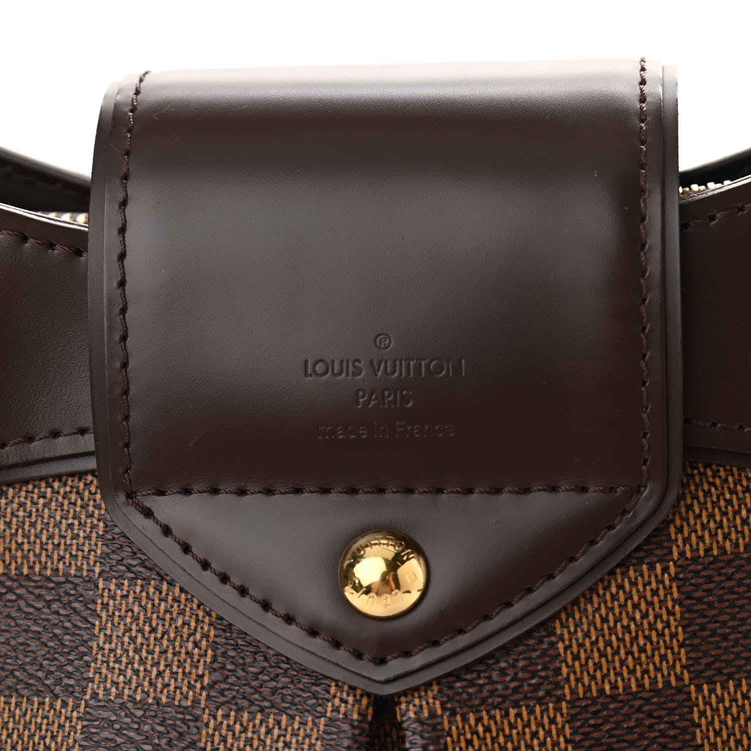 Louis Vuitton Damier Ebene Sistina MM 6 of 9