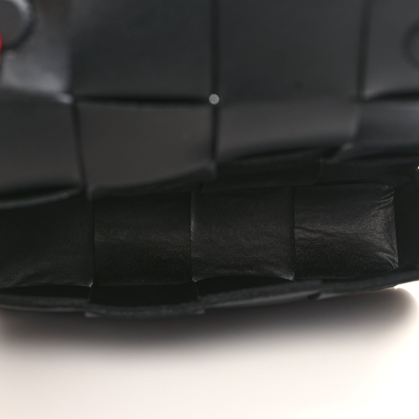 Nappa Maxi Intreccio The Belt Cassette Bag Black