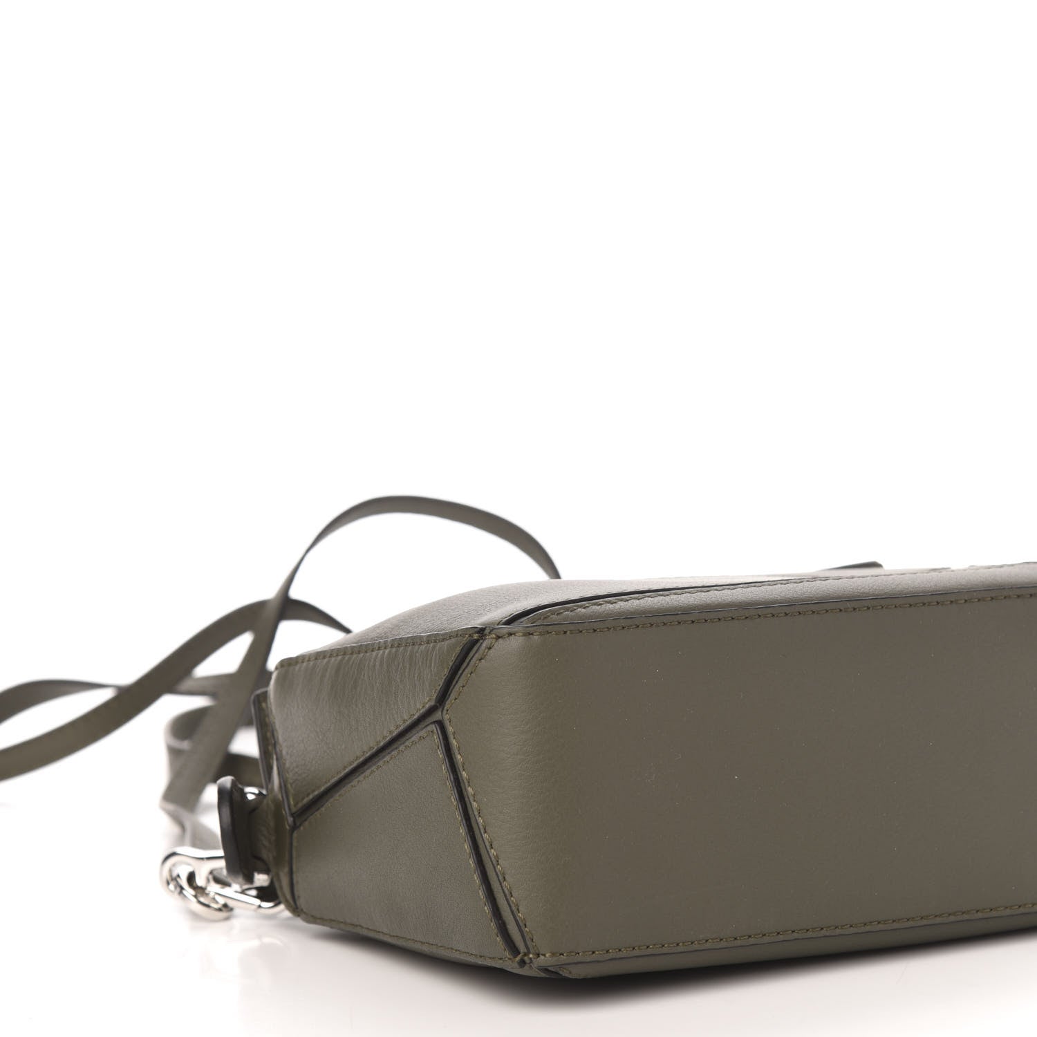 Loewe Calfskin Mini Puzzle Bag Khaki Green 8 of 10