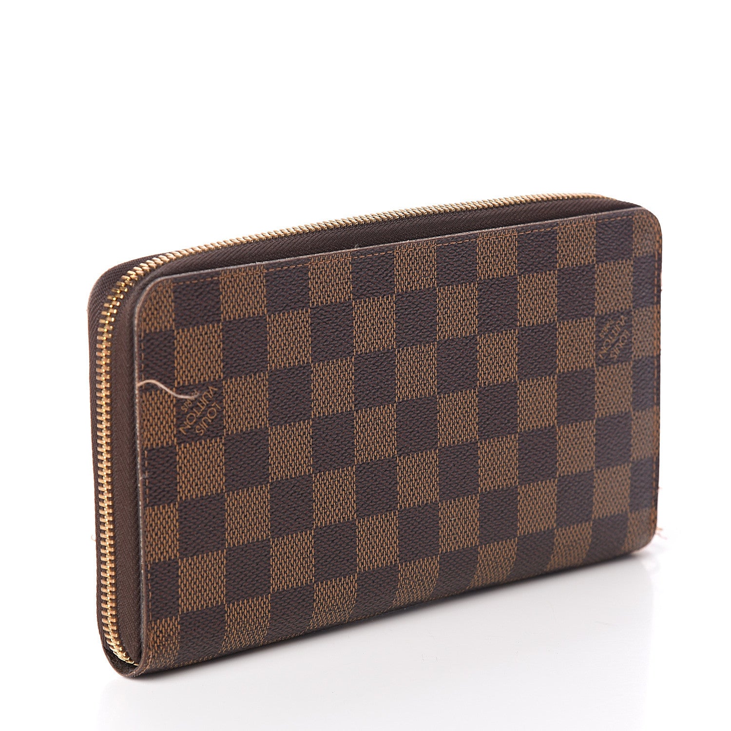 Louis Vuitton Damier Ebene Zippy Organizer Wallet 2 of 7