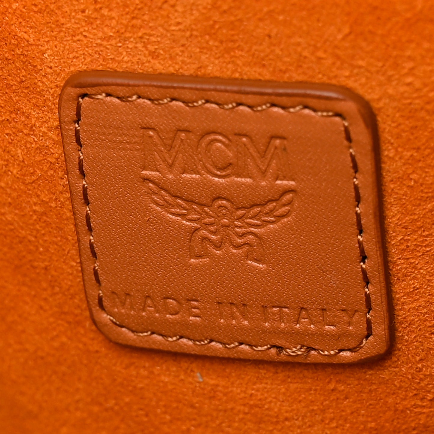 Calfskin Mode Large Travia Tote Cognac