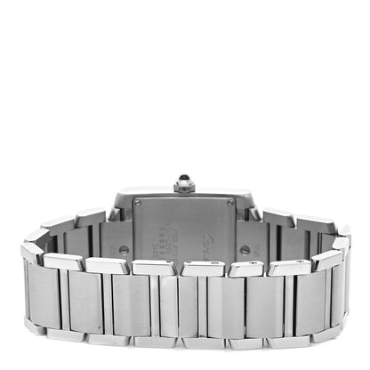 Cartier Stainless Steel 25mm Tank Francaise Quartz Watch 3 of 4