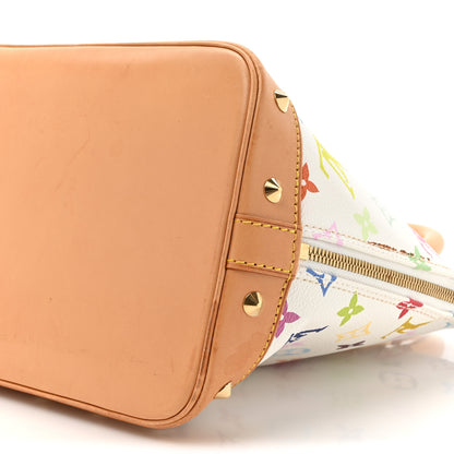 Louis Vuitton Monogram Multicolor Alma White 8 of 17