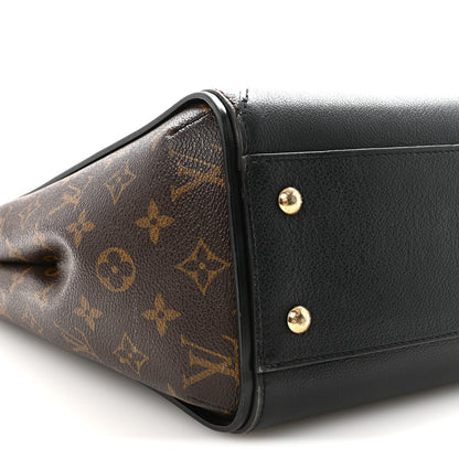 Louis Vuitton Calfskin Monogram Kimono Tote Black 8 of 9