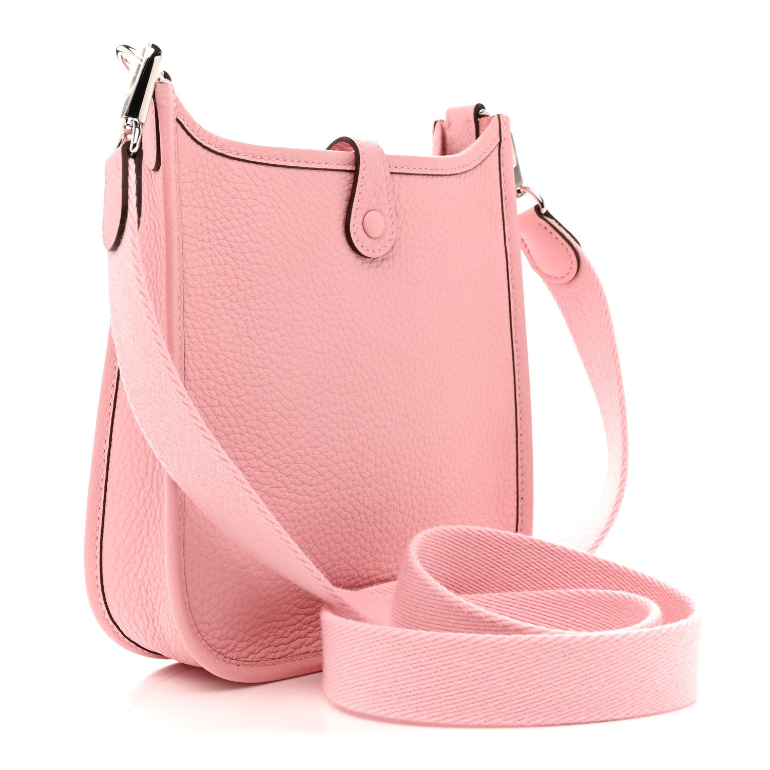 Hermes Taurillon Clemence Evelyne TPM Rose Sakura Rose Sakura 3 of 11
