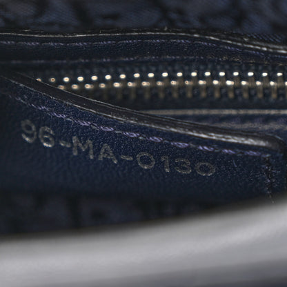 Christian Dior Lambskin Cannage Medium Lady Dior Navy Blue 7 of 13
