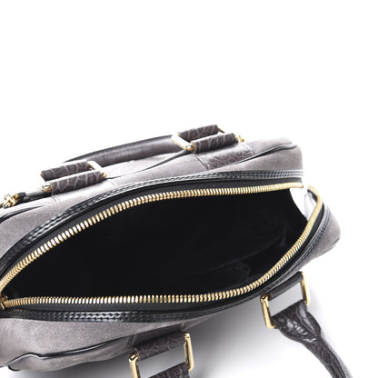 Louis Vuitton Havane Stamped Trunk Bowler PM Gray 5 of 10