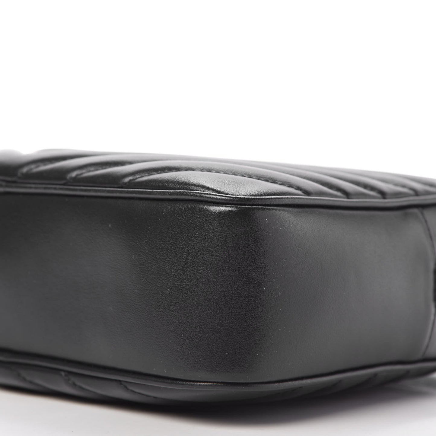 Calfskin Matelasse Monogram Lou Camera Bag Black