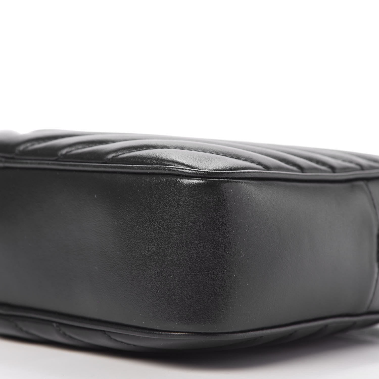Saint Laurent Calfskin Matelasse Monogram Lou Camera Bag Black 9 of 10