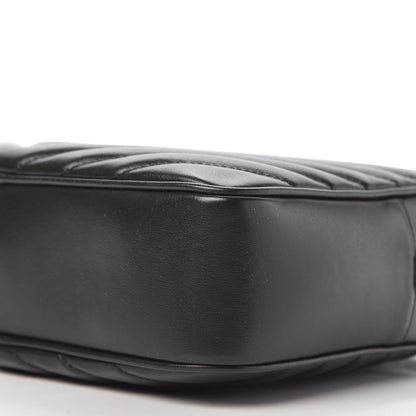 Saint Laurent Calfskin Matelasse Monogram Lou Camera Bag Black 9 of 10