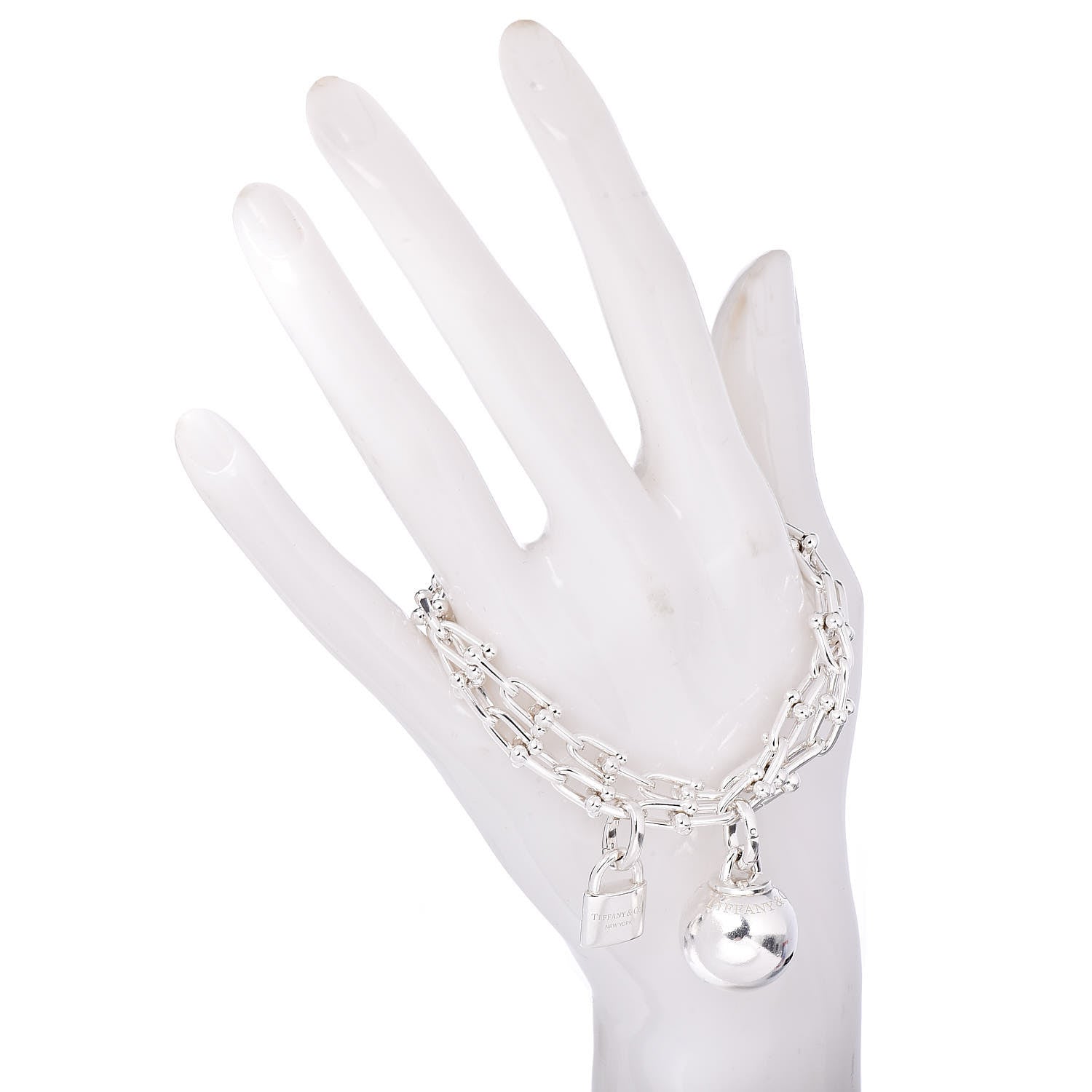Tiffany Sterling Silver HardWear Wrap Bracelet 2 of 7