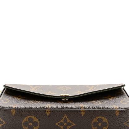 Louis Vuitton Monogram Felicie Strap & Go Kaki 10 of 12
