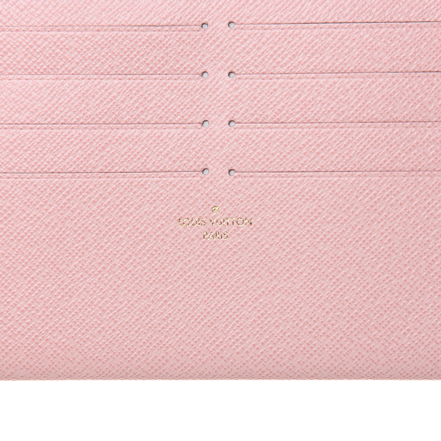 Louis Vuitton Damier Azur Pochette Felicie Chain Wallet Rose Ballerine 7 of 15