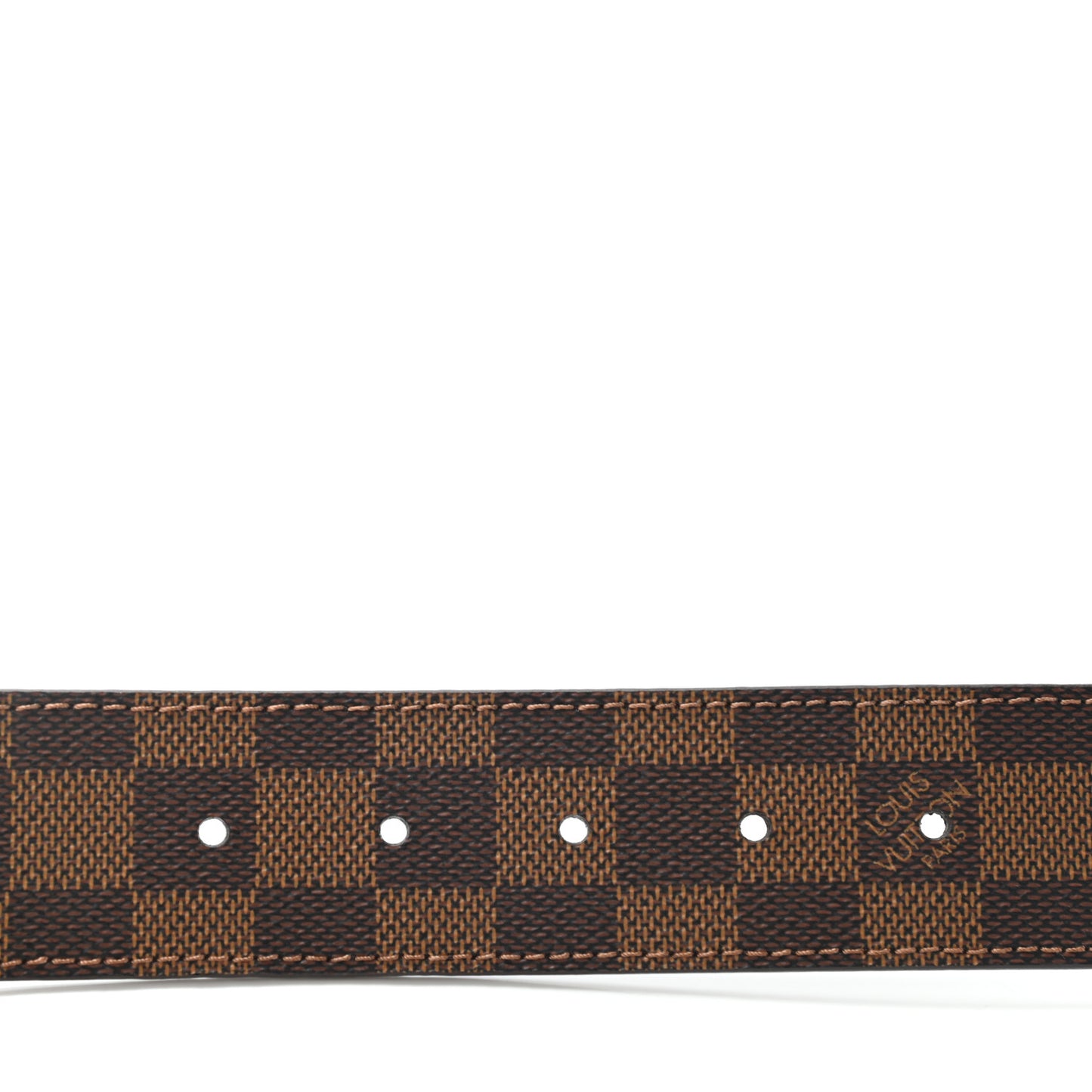 Damier Ebene 40mm LV Initiales Belt 85 34