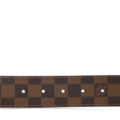 Louis Vuitton Damier Ebene 40mm LV Initiales Belt 85 34 6 of 7