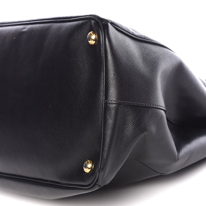 Prada Saffiano Lux Large Tote Black 10 of 15