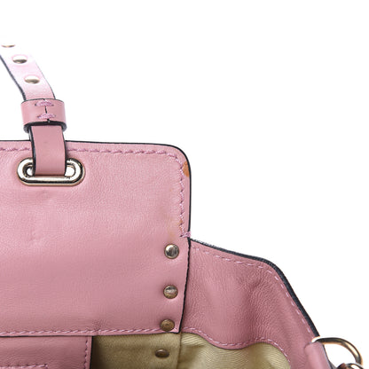 Valentino Garavani Vitello Small Rockstud Tote Pop Gardenia 12 of 17