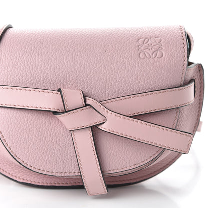 Loewe Grained Calfskin Mini Gate Crossbody Bag Pastel Pink 9 of 9
