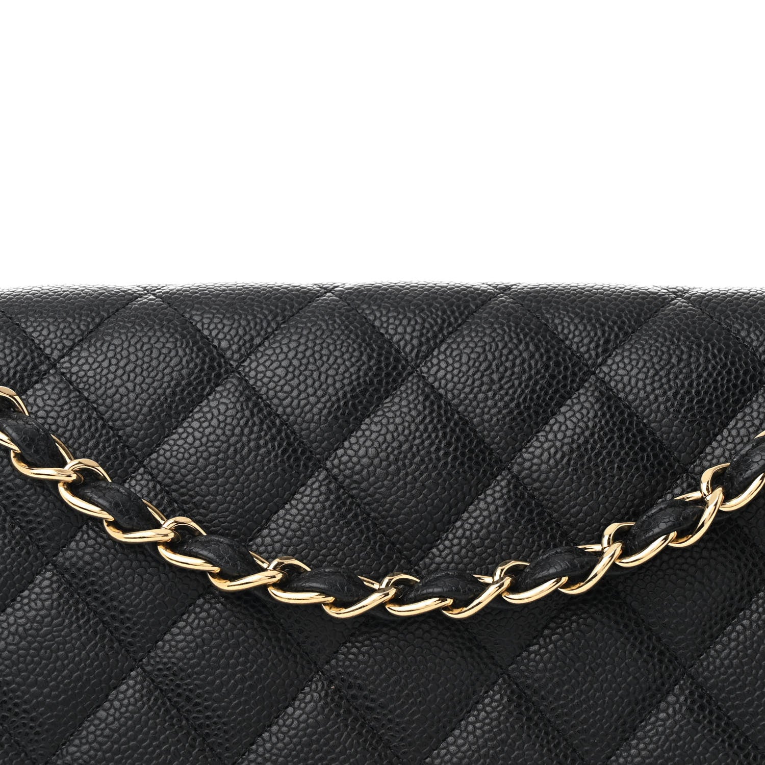 Chanel Caviar Quilted Maxi Single Flap Black 8 of 10