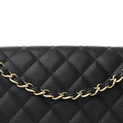Chanel Caviar Quilted Maxi Single Flap Black 8 of 10