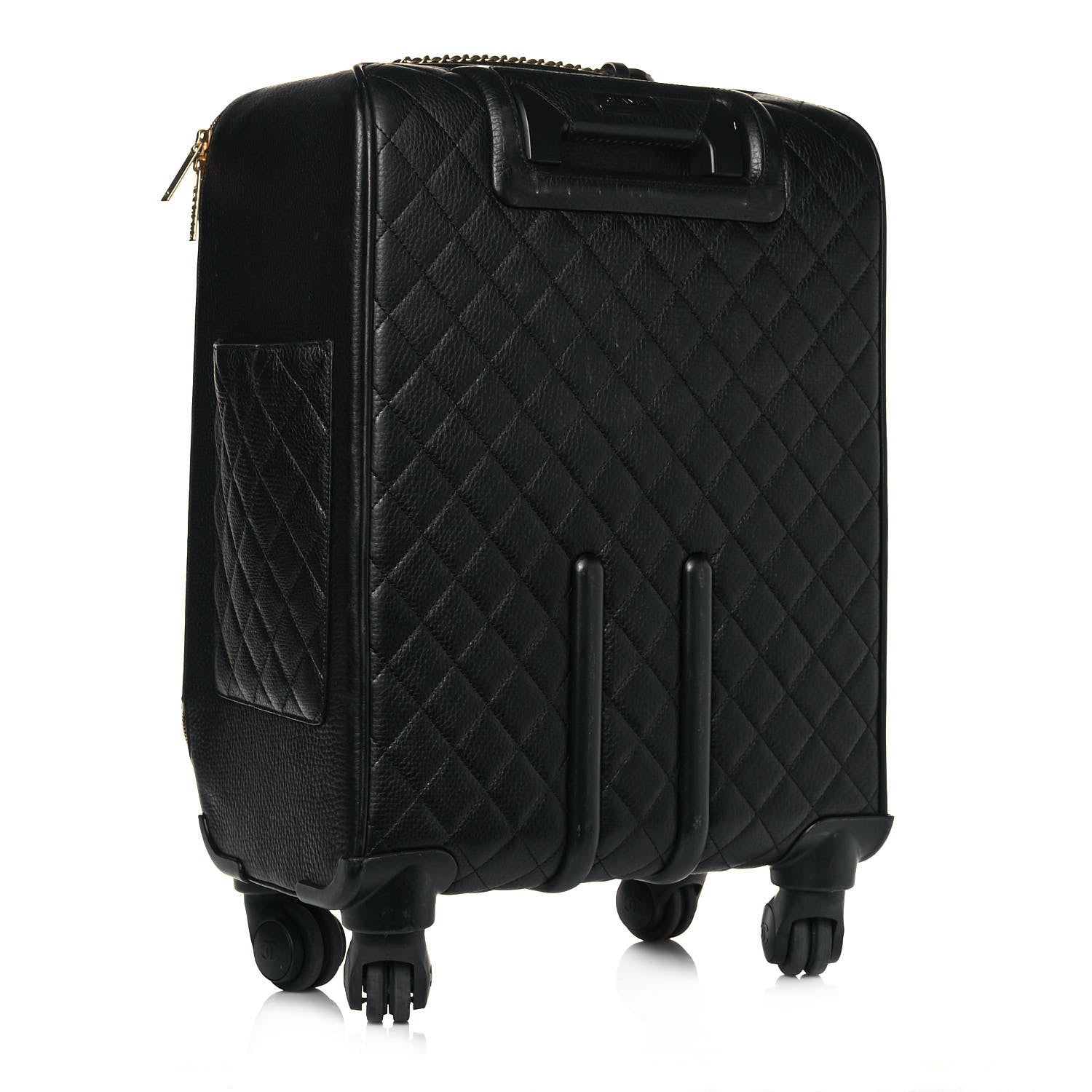 Chanel Calfskin Quilted Coco Case Trolley Black 3 of 18