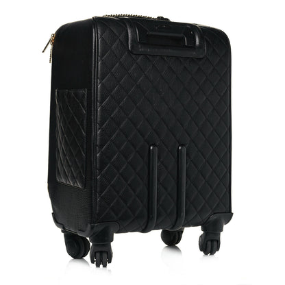 Chanel Calfskin Quilted Coco Case Trolley Black 3 of 18