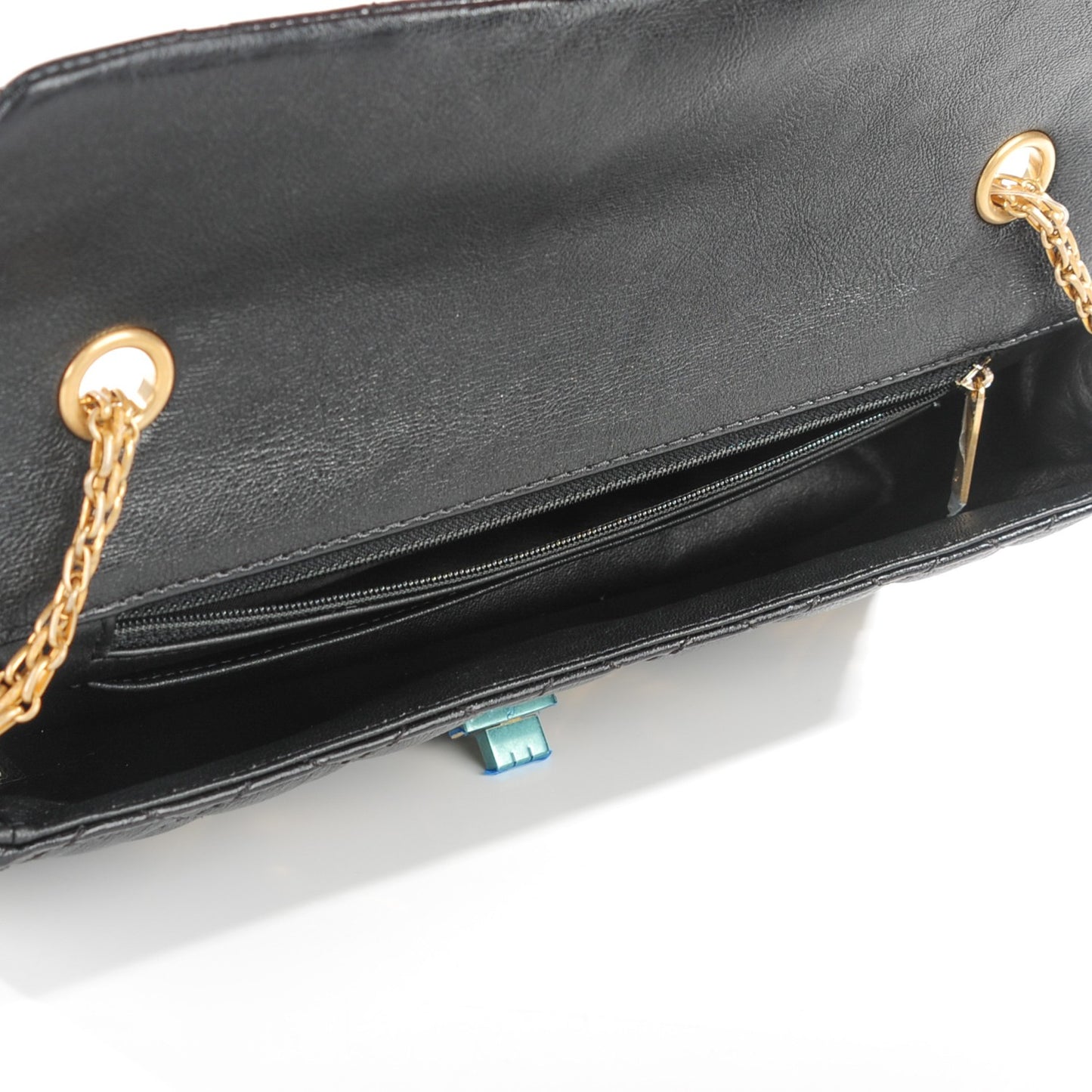 Calfskin Quilted Spoon Charms Brasserie 2.55 Reissue Flap Black