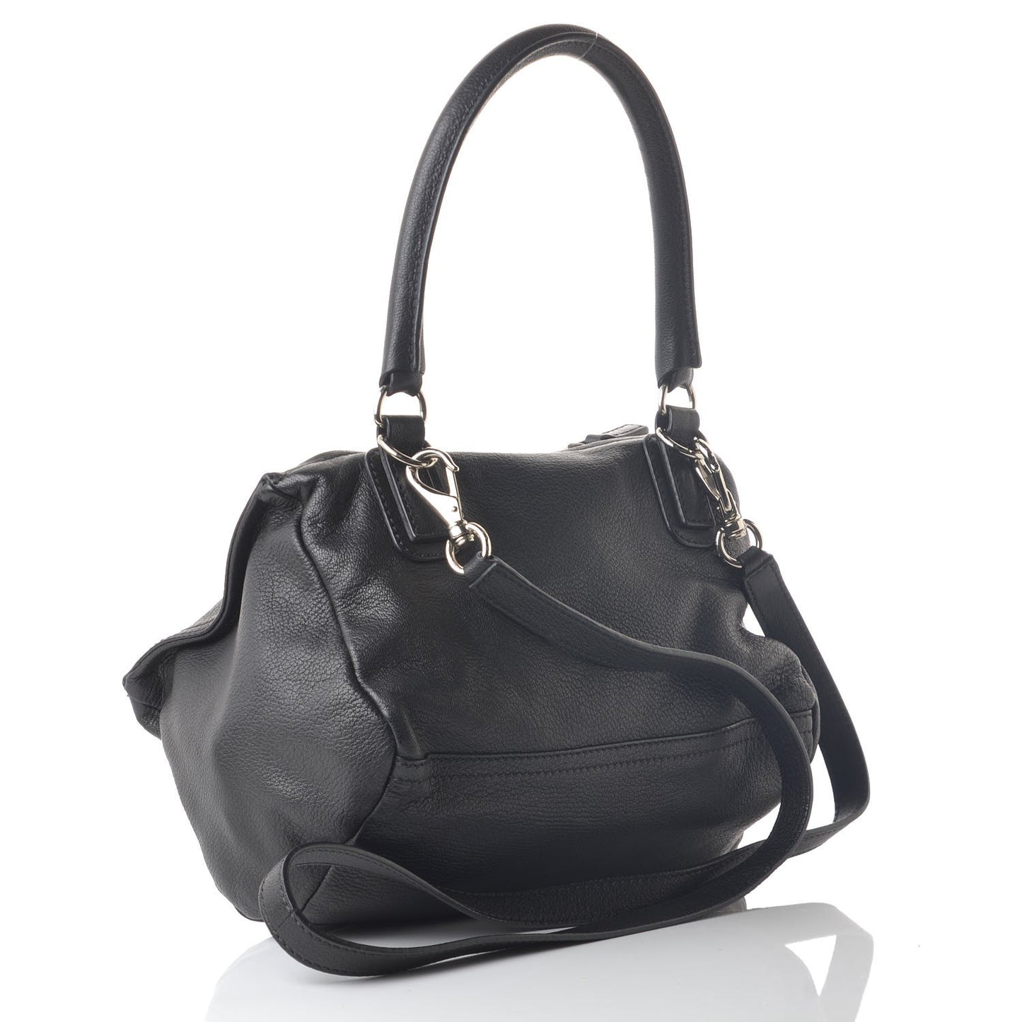 Sugar Goatskin Small Pandora Black