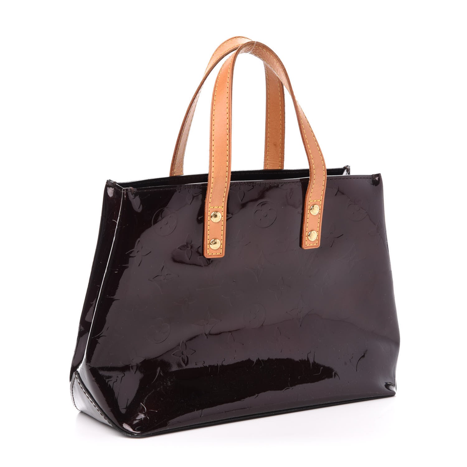 Louis Vuitton Vernis Reade PM Amarante 3 of 10