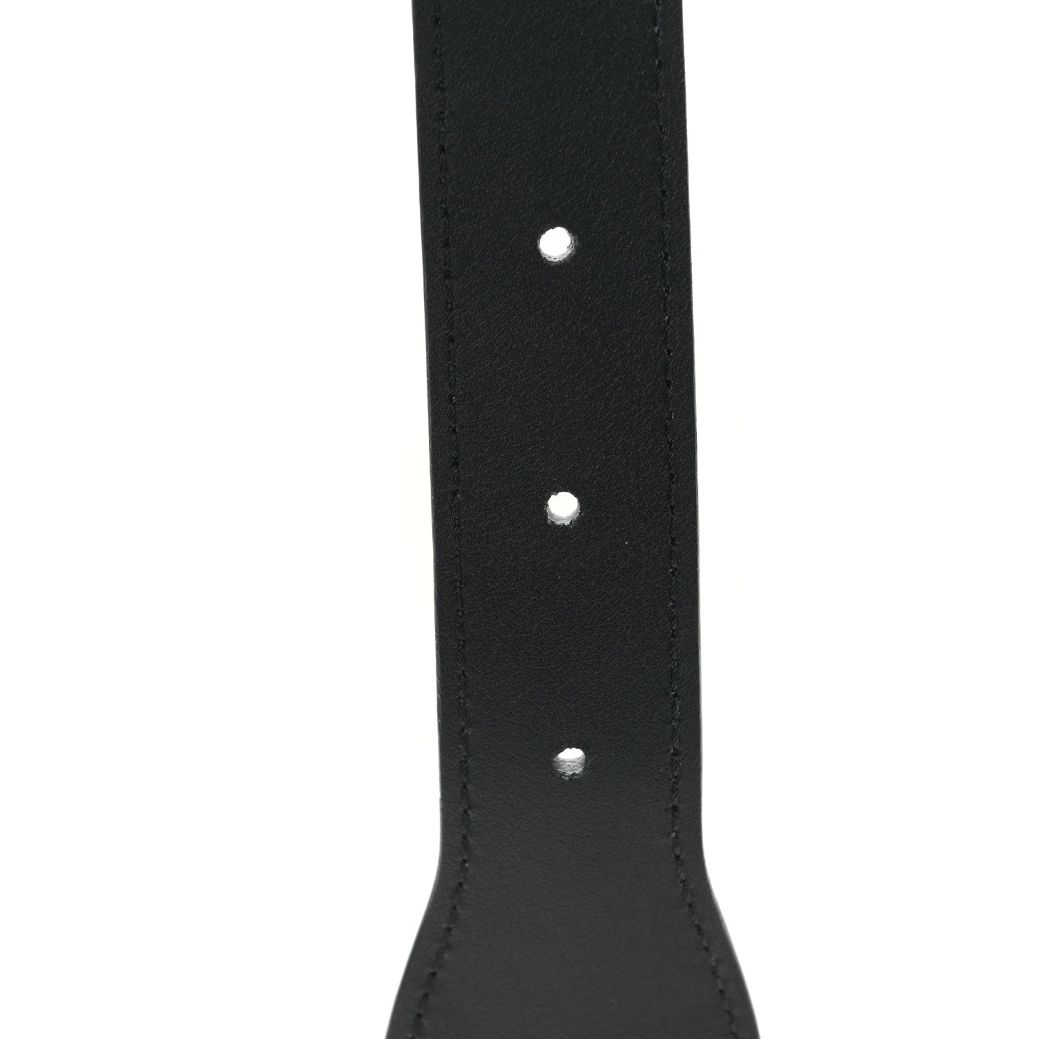 Gucci Efesto Leather Horsebit 25mm Belt 85 34 Black 4 of 5