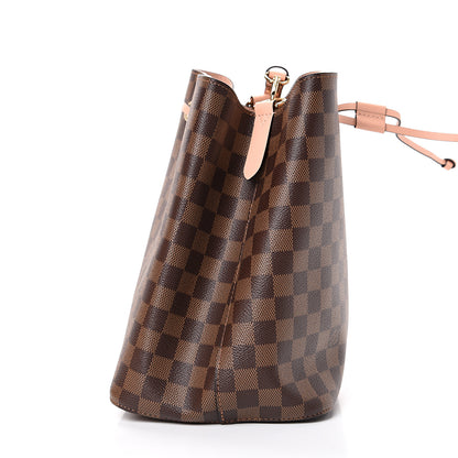 Louis Vuitton Damier Ebene Neonoe MM Venus Pink 9 of 10