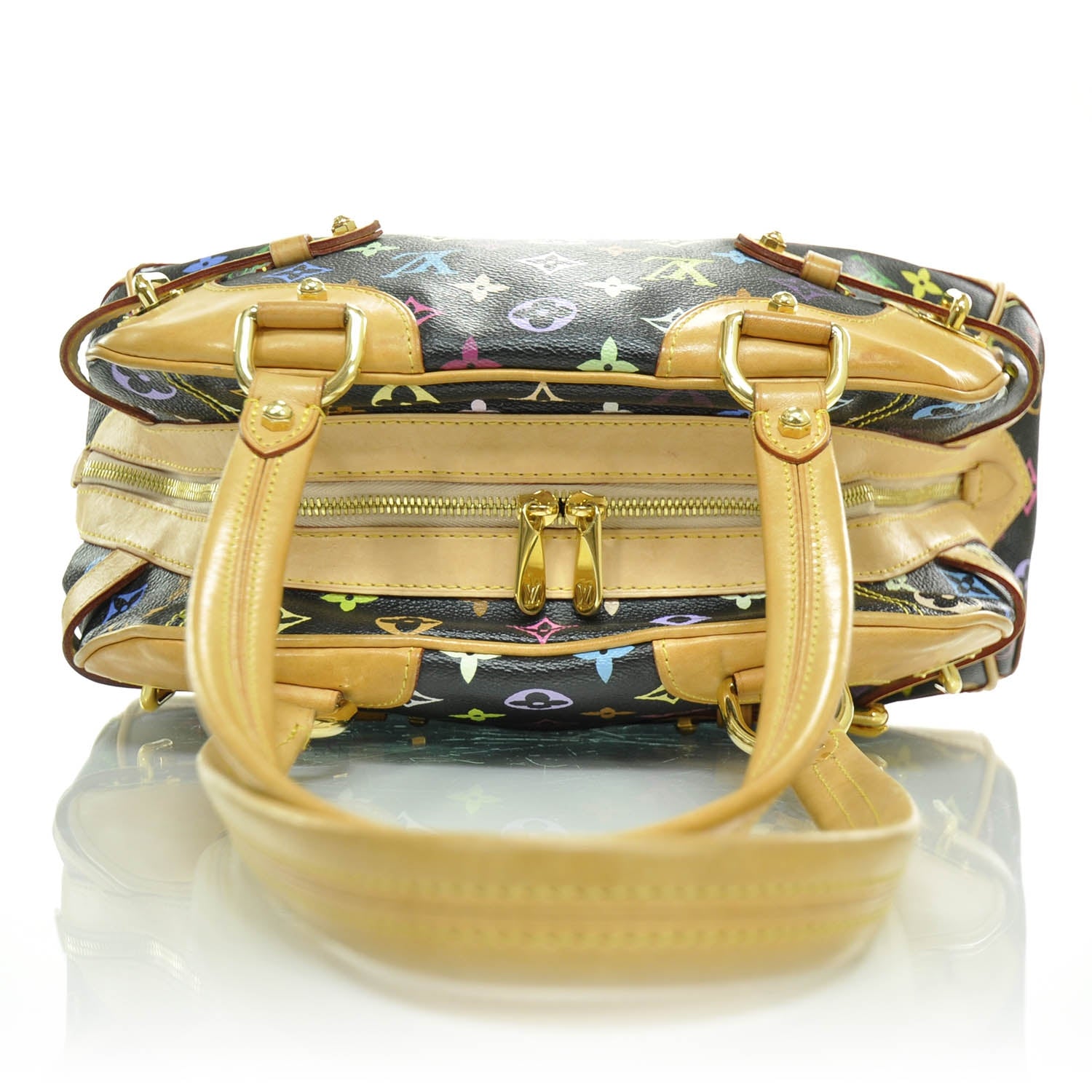 Louis Vuitton Monogram Multicolor Claudia Black 5 of 9