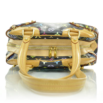 Louis Vuitton Monogram Multicolor Claudia Black 5 of 9