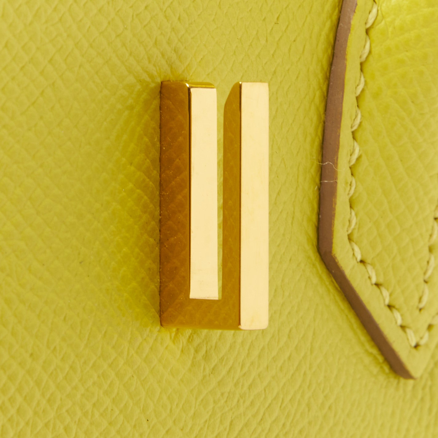 Hermes Epsom Birkin 30 Lime 25 of 32