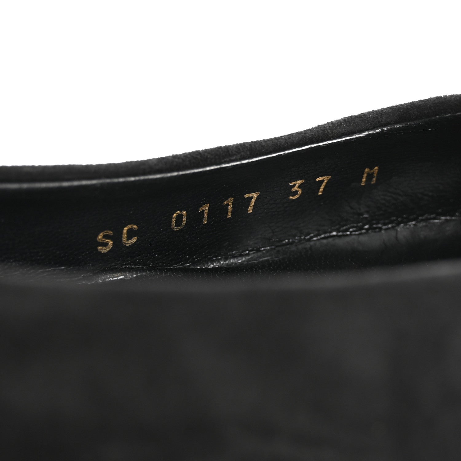 Louis Vuitton Suede Monogram Uniformes Ballet Flats 37 Black 9 of 11